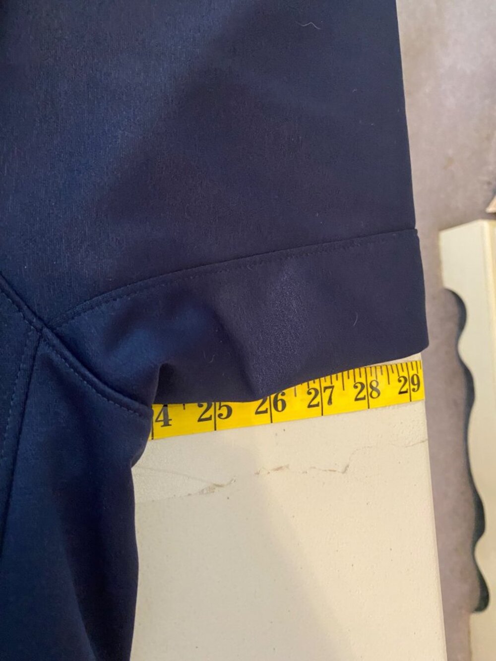 The North Face Mens Navy Full-Zip Fleece Jacket XL Polyester Lightweight Outdoor - Picture 9 of 11